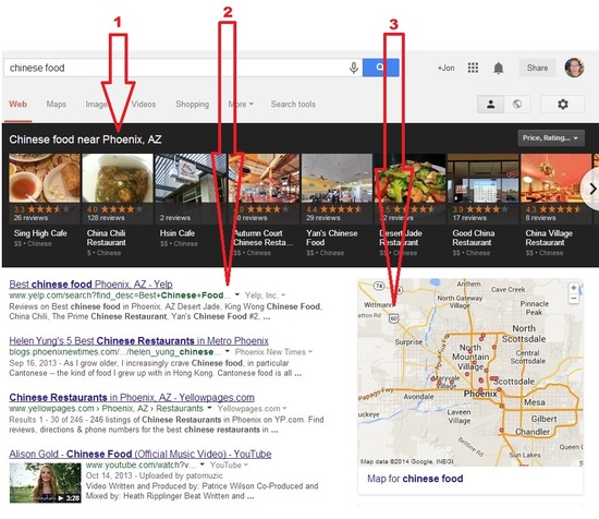 Google Local Ranking Picture 1